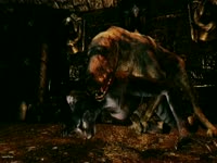 Beastiality monster cock pounding a helpless lady